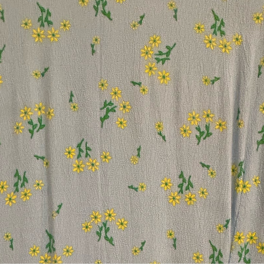Faithfull The Brand Jean Marie Blue Floral Midi Dress - Picture 7 of 7